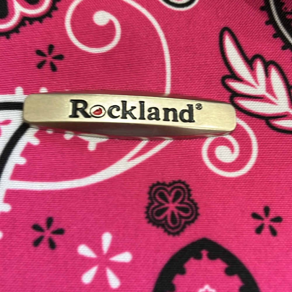Rockland Pink Paisley Women's Bag NWOT - Picture 3 of 10